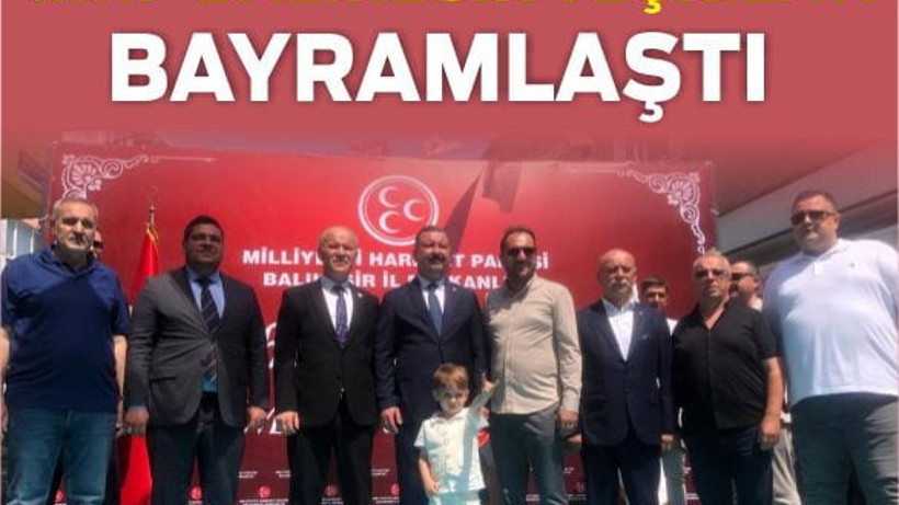 MHP Balıkesir’de Bayramlaşma Programı Düzenledi