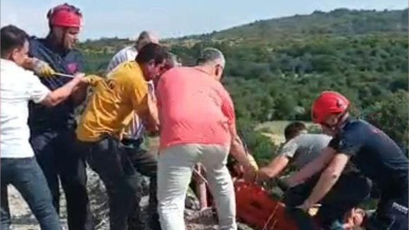 Dursunbey Yolunda Tek Taraflı Kaza!