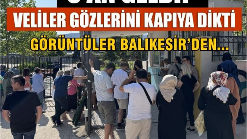 Balıkesir’de LGS Heyecanına Veliler Ortak Oldu