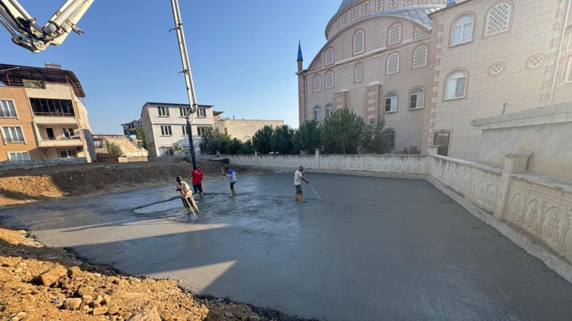 Edremit İbrahimce’de Taziye Evi’nin yapımına Başlandı - Resim: 4