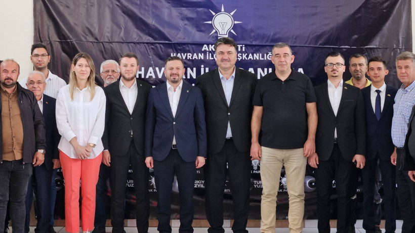 AK Parti İl Başkanı Mehmet Aydemir’den Havran’da Yoğun İlçe Programı - Resim: 3