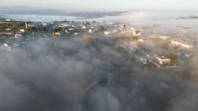 Marmara’yı Saran Sis Büyüledi: Tekirdağ’dan Görüntüler Kartpostallıktı - Resim: 6
