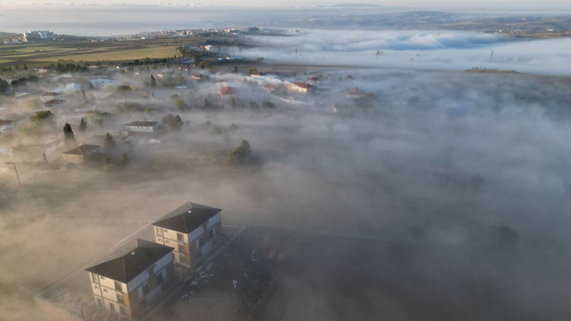 Marmara’yı Saran Sis Büyüledi: Tekirdağ’dan Görüntüler Kartpostallıktı - Resim: 10