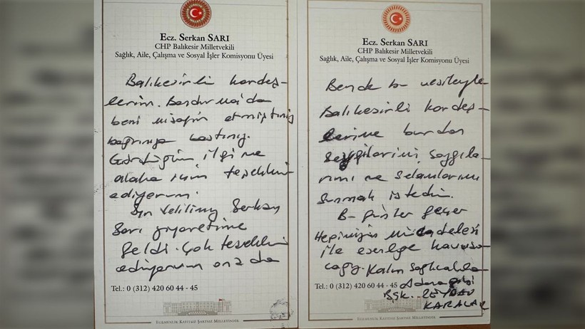 balıkesir son dakika mesaj