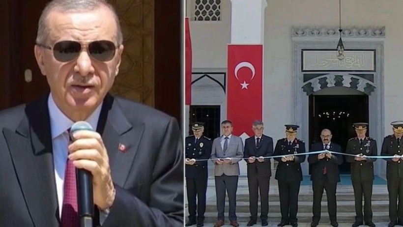 Erdoğan Balıkesir’deki Kara Astsubay Meslek Yüksekokulu Camiinin Açılışını Yaptı
