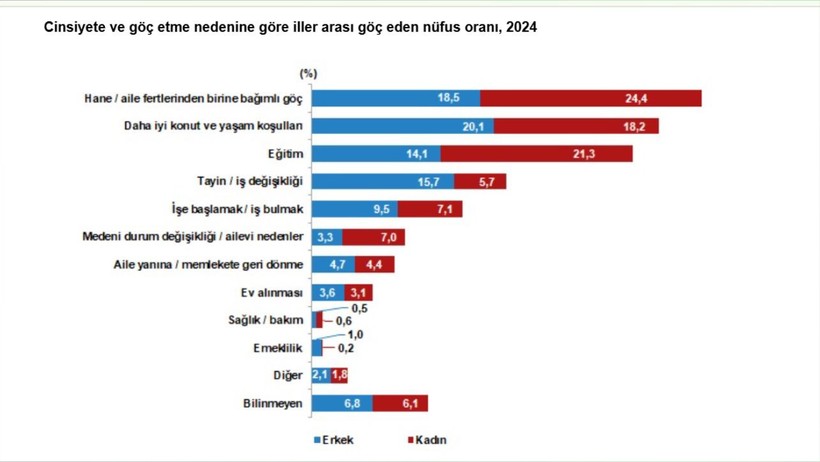göç verileri tüik