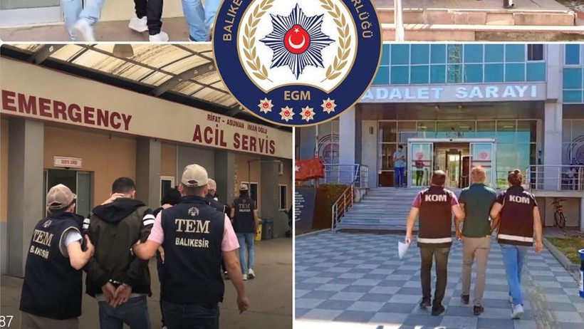  Balıkesir'de FETÖ Operasyonu