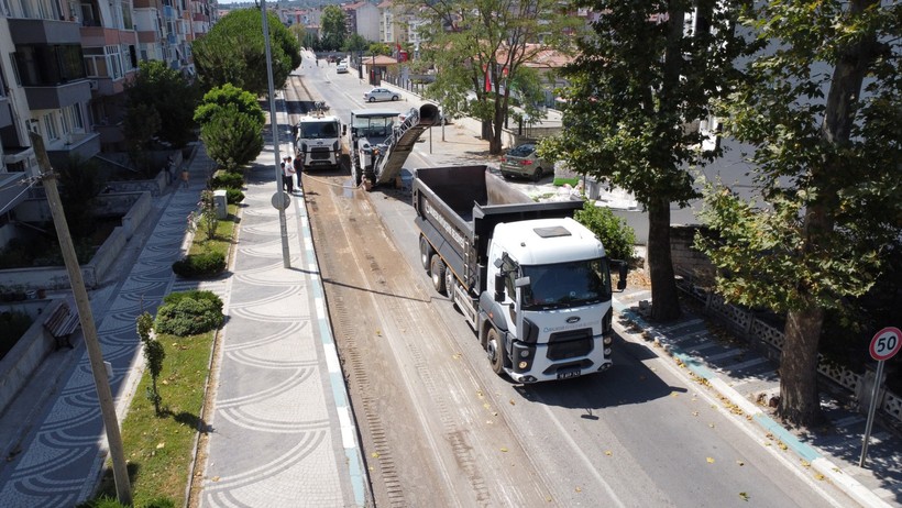Susurluk’ta Caddeler Yenileniyor 