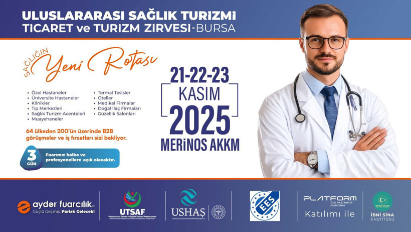 Dünya Sağlık Turizminin Kalbi Bursa’da Atacak - 1. resim