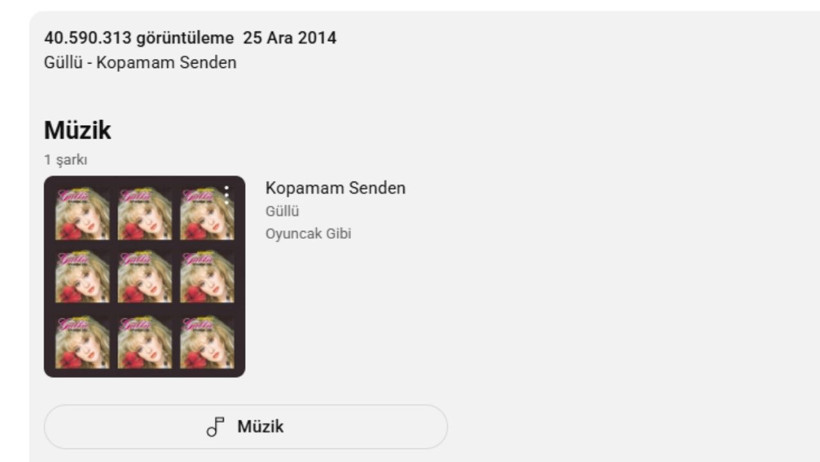 26 Eylül 2025 Türkiye'de En Çok Dinlenen Müzik Oldu