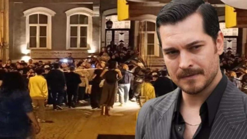 "Eşref Rüya" Setinde Hayran İzdihamı! - 4. resim