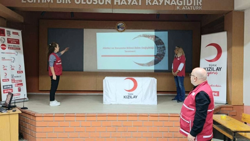 Kızılay’dan Öğrencilere Afet Bilinci Semineri - 2. resim