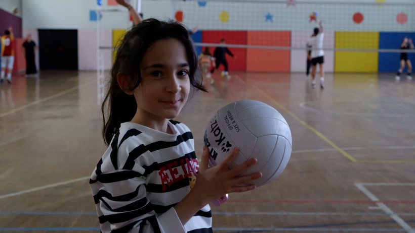 Başkan Semizel'den Voleybol Kortunda Duygusal Mesaj - 3. resim