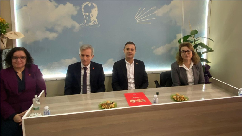 Ahmet Akın’dan CHP Altıeylül İlçe Başkanlığına Hayırlı Olsun Ziyareti - 1. resim