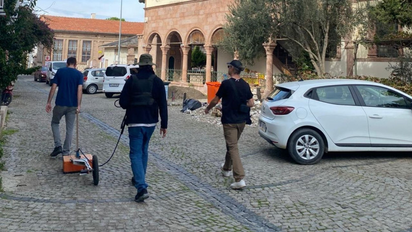 Ayvalık’ta Jeoradarla Tarih Aranıyor