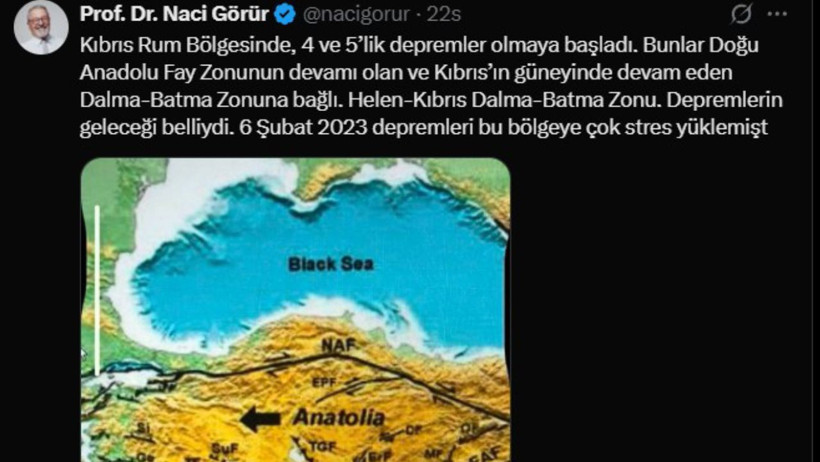 5.4’lük Depremin Ardından Gözler Akdeniz Faylarına Çevrildi