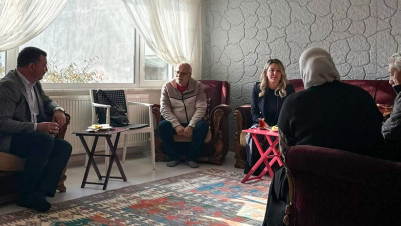 MHP’li Milletvekili Ekrem Gökay Yüksel, Şehit Emre Sayın’ın Ailesini Ziyaret Etti