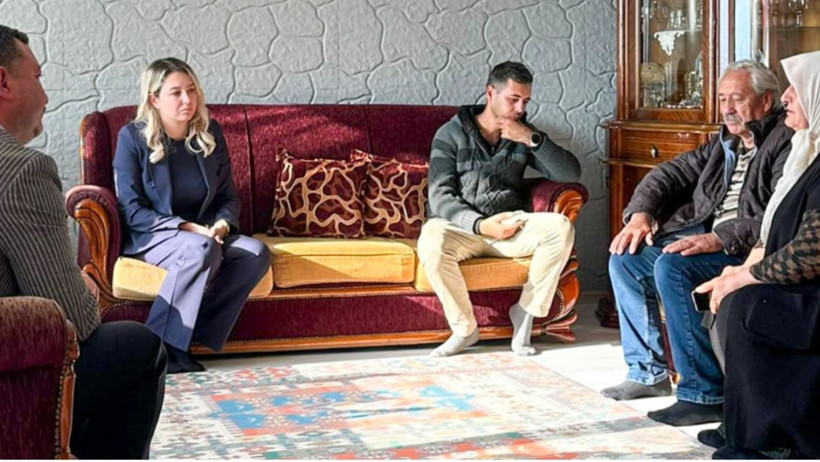 MHP’li Milletvekili Ekrem Gökay Yüksel, Şehit Emre Sayın’ın Ailesini Ziyaret Etti