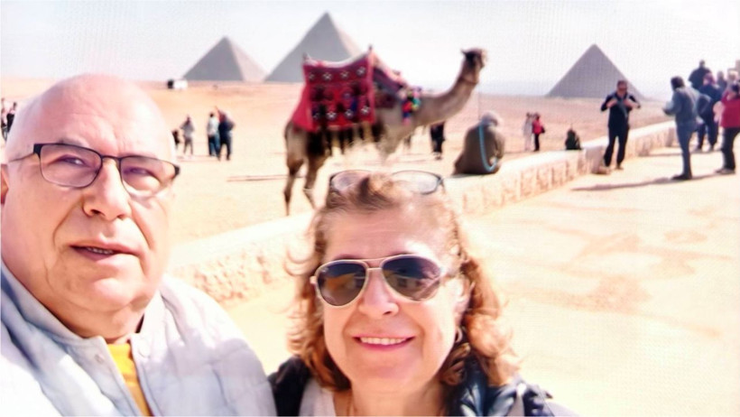 Gazeteci Aziz Han Kahire Mısırda