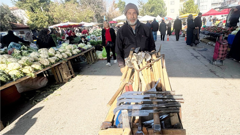 Demir Ustasından Keser Yapımı