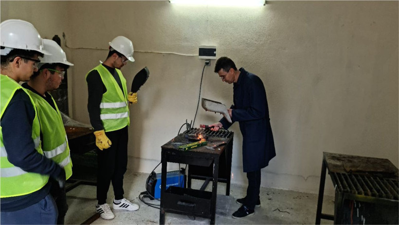 BAÜN MYO’da Kaynak Atölyesi Açıldı