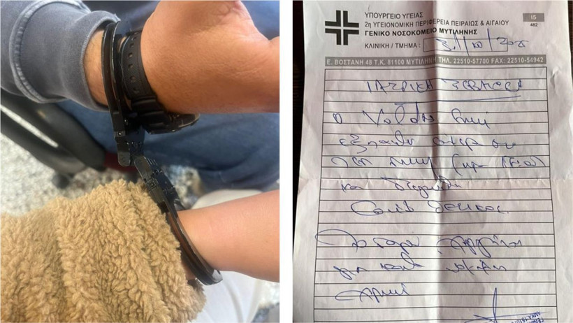 Midilli’de Türk Çifte Kelepçe Şoku!