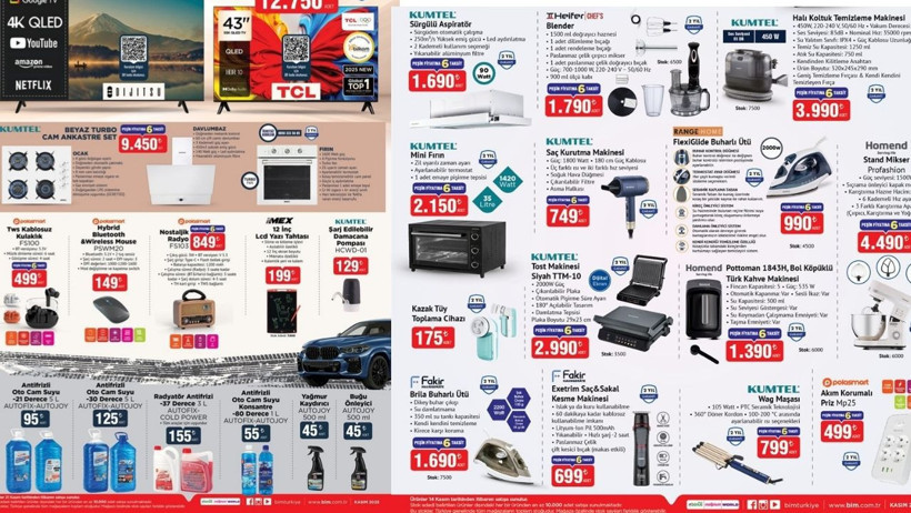 BİM 18 Kasım Kampanya Dönemi Başlıyor