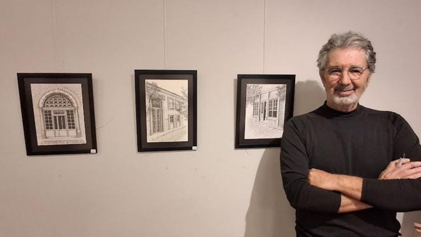 Ayvalık’ta Karakalem Sergisi İlgi Gördü