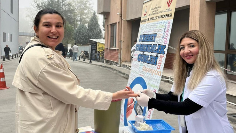 Balıkesir Devlet Hastanesi’nden Diyabet Farkındalık Etkinliği