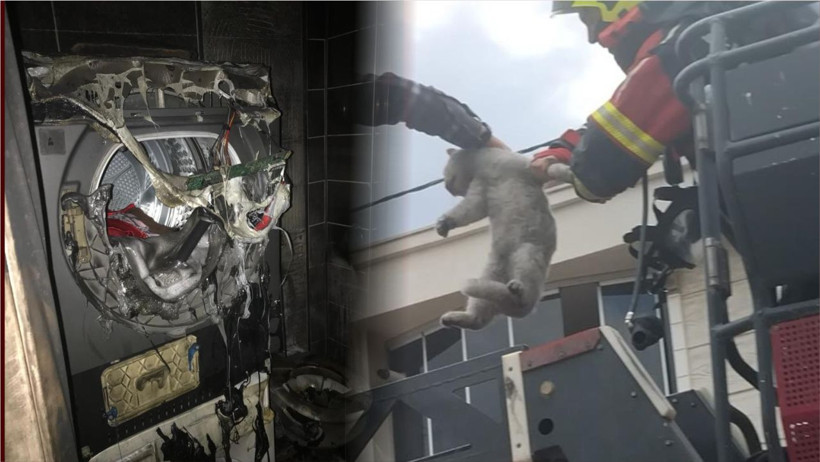 Bandırma'da Facia Bakın Nasıl Önlendi: Yangın Sırasında Uyuyan Kadın Son Anda Kurtarıldı