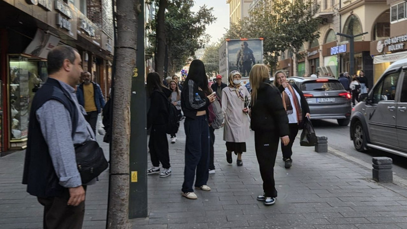 Balıkesir’de Güzel Hava Vatandaşları Sokağa Yöneltti