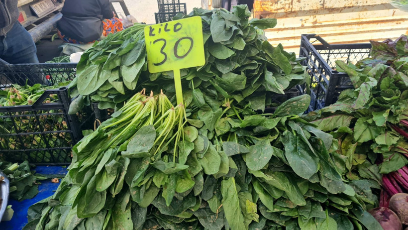 Edremit’te Kış Sebzeleri Pazarlarda