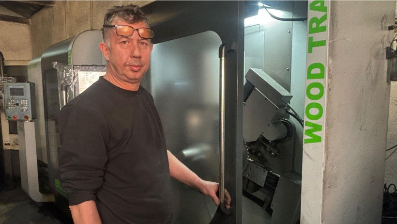 35 yıllık bileme ustası Hakan Akyol: “Baba mesleğini sürdürüyorum, el becerisi ve teknik bilgi olmadan bu iş yapılmaz.”