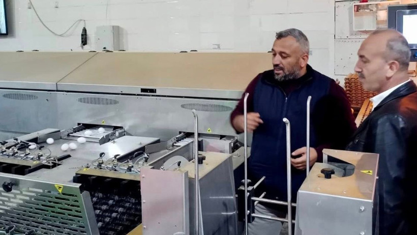 Savaştepe’de Yumurta Tesisi İncelendi
