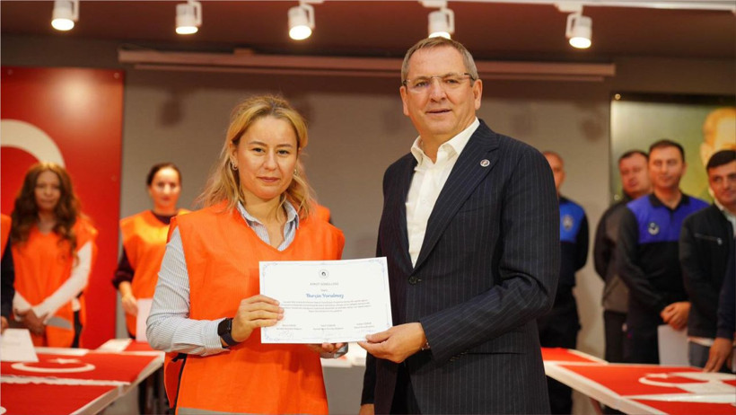 Başkan Mesut Ergin: “Afetlere hazırlıklı bir Ayvalık için eğitimlerimizi sürdürüyoruz”