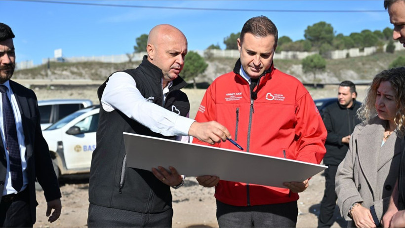 Ahmet Akın Yeniköy Can Dost Doğal Yaşam Alanı’ndaki çalışmaları inceledi