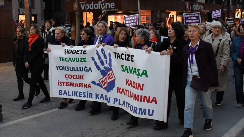 Balıkesir “Şiddete Geçit Yok” dedi