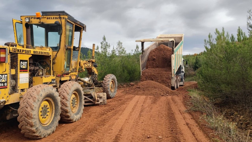 Kepsut'un 11 Mahallesinde Hizmet Seferberliği