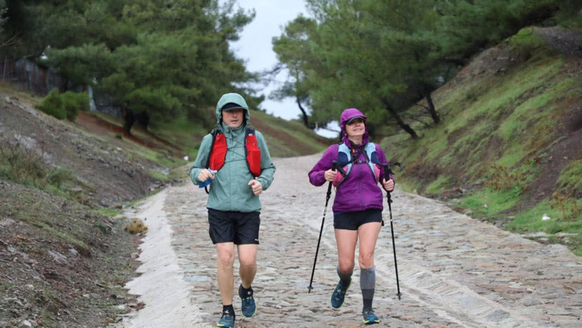 Yağmur Altında İda Ultra Maraton Heyecanı