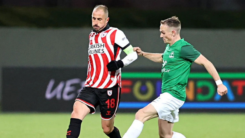 Zeki Yavru’nun UEFA Konferans Ligi Jestine Sosyal Medyada Büyük İlgi