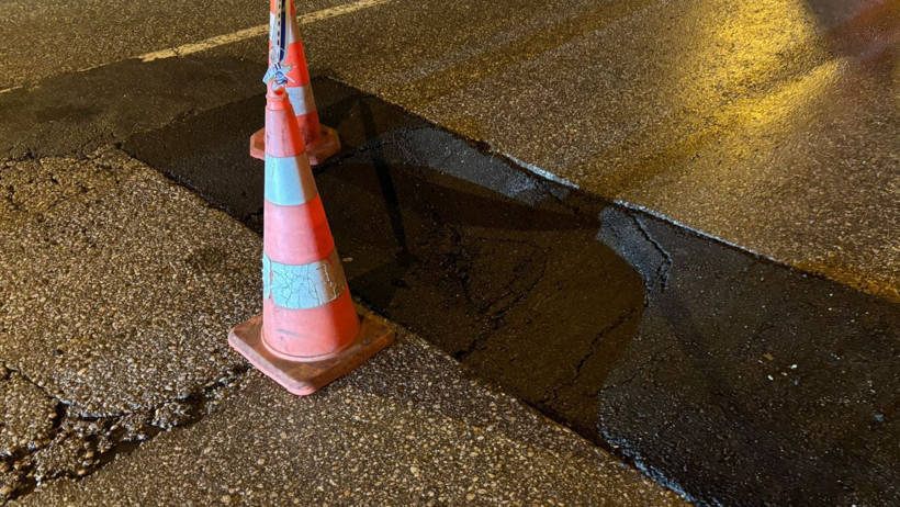 Meydana Gelen Göçük (Farklı Açıdan Çekilmiş)