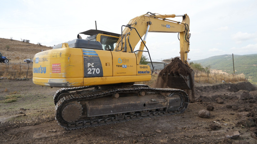 Muhtardan Başkan Akın’a Hizmet Teşekkürü