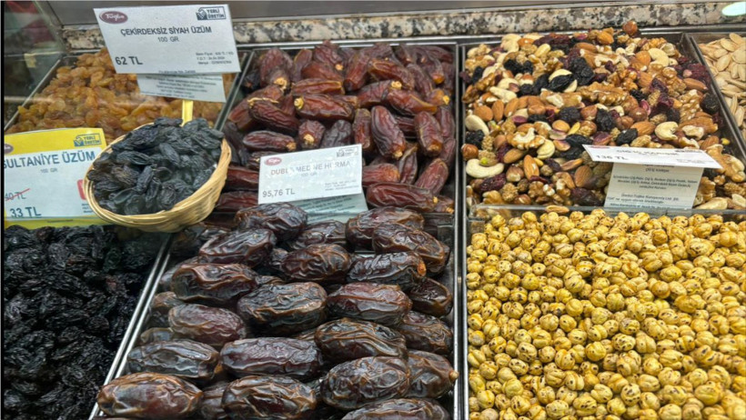 Aralık 2025 itibarıyla kentte fıstığın kilosu 239,80 TL, leblebinin kilosu ise 239,75 TL’den satışa sunuluyor.