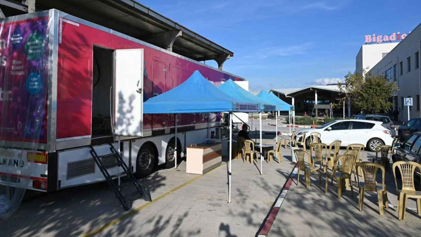 Kanser Tarama Tırı Bigadiç’te Ücretsiz Hizmette