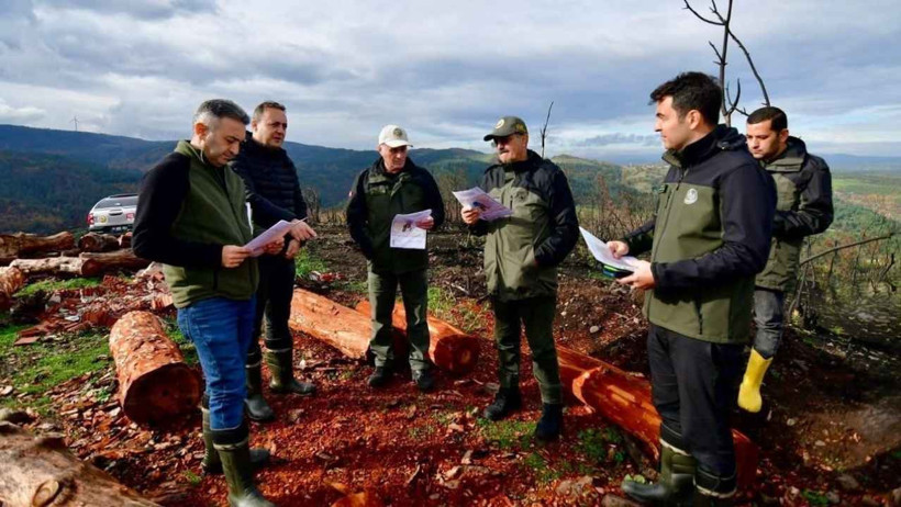 Kirazköy Orman Yangın Sahasında İnceleme Gerçekleştirildi