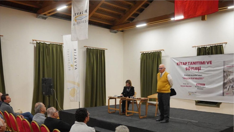 Ayvalık’ta Ege’nin iki yakası buluştu: Kemal Anadol’un “Hoşça Kal Midilli” kitabı kültür ve edebiyatseverlerle buluştu