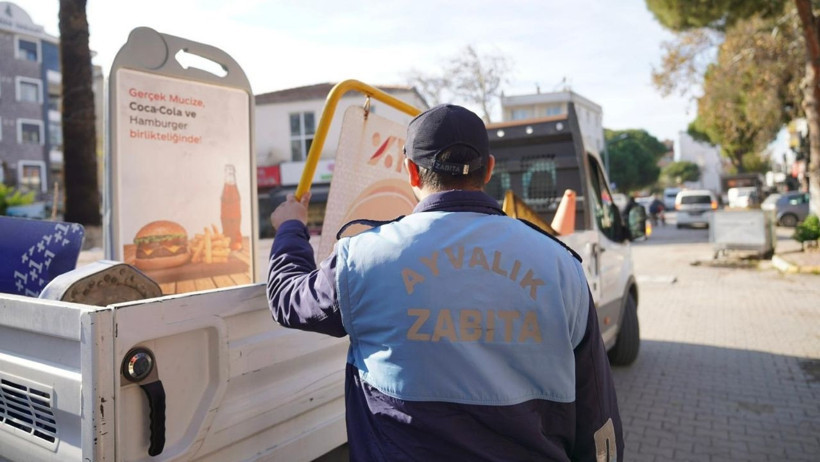 Ayvalık’ta Yol İşgallerine Karşı Sıkı Denetim