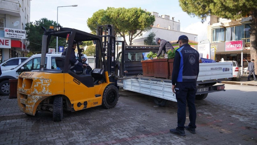 Ayvalık’ta Yol İşgallerine Karşı Sıkı Denetim