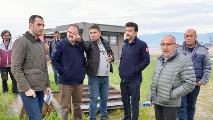 Burhaniye’de Yağmur Suyu İçin Ortak Saha İncelemesi