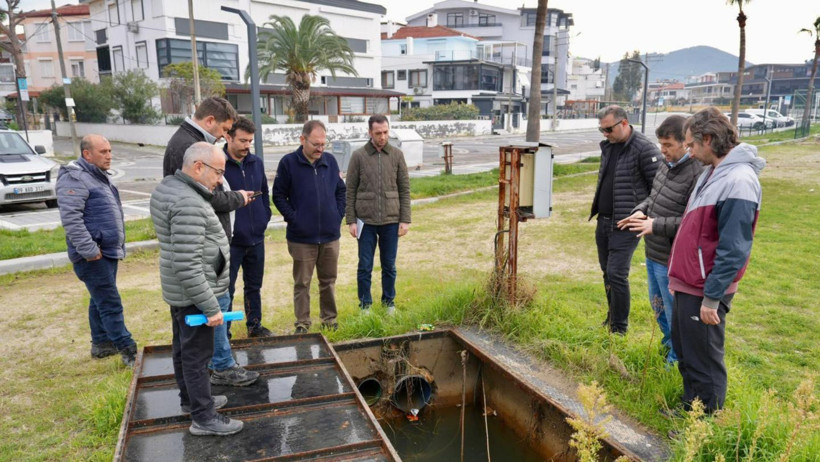 Burhaniye’de Yağmur Suyu İçin Ortak Saha İncelemesi
